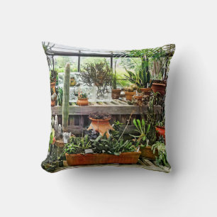Cojín Decorativo Cactus en Invernadero