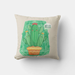 Cojín Decorativo Cactus lindo