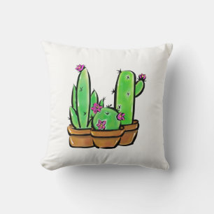 Cojín Decorativo Cactus lindos cactus suculentas