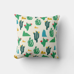 Cojín Decorativo Cactus Natural: Arte Popular Sin Maravillas.