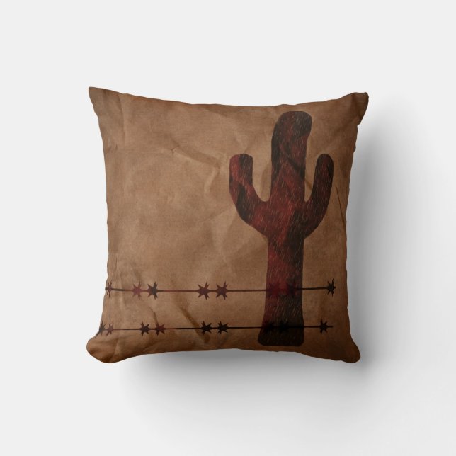 Cojín Decorativo Cactus Pillow (Anverso)