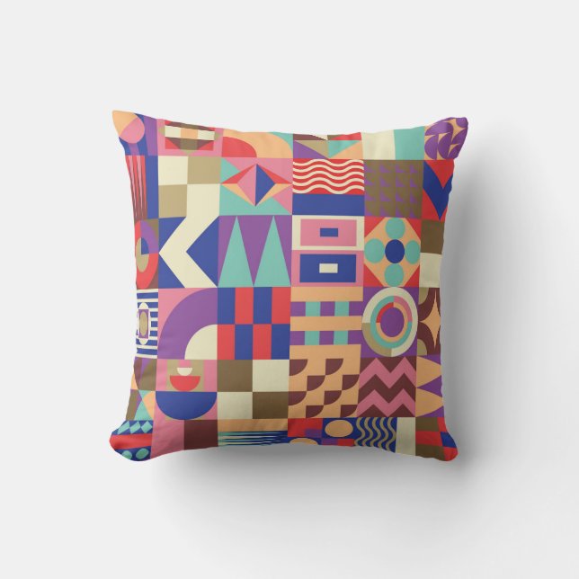 Cojín Decorativo Cactus Succulent: Doodle estilo boceto (Anverso)