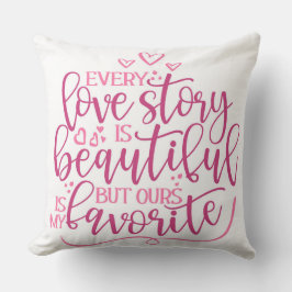 Cojín Decorativo Cada historia de amor