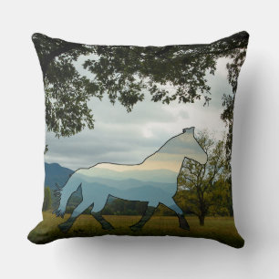 Cojín Decorativo Cades Cades Blue Ridge Horse