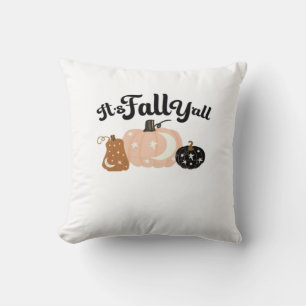 Cojín Decorativo Cae con las lunas y las hermosas fiestas de Hallow