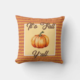 Cojín Decorativo Cae y se va - Rústica cosecha de calabaza