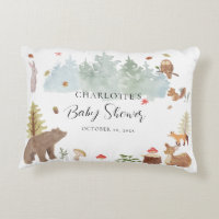Caer animales de bosque rústico otoño en Baby Show