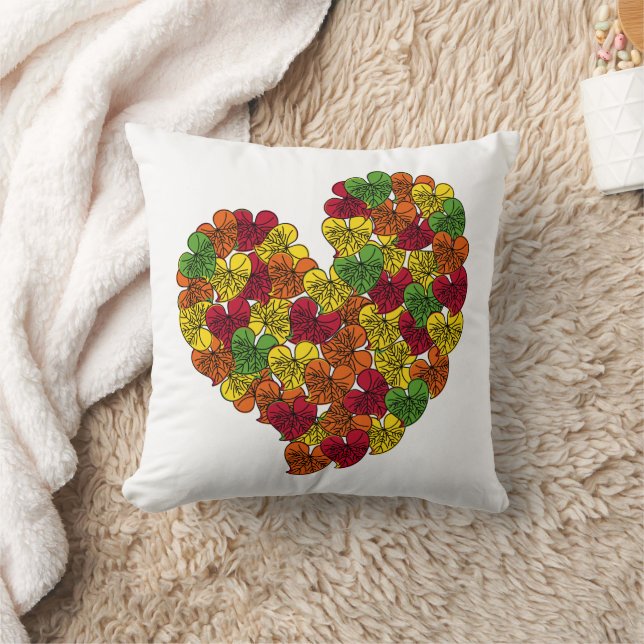 Cojín Decorativo Caer en amor-Firma-Múltiple (Manta)
