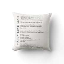 Caer enamorada de nuevo arte poético