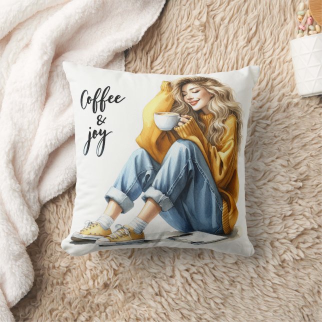 Cojín Decorativo Café (Manta)