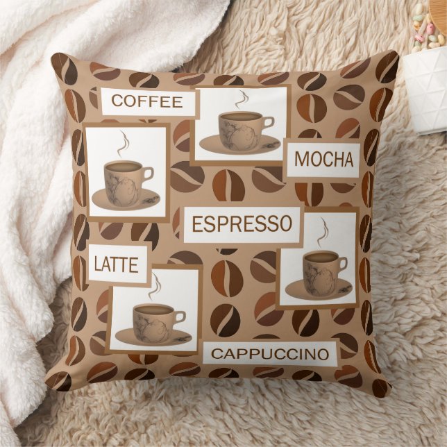 Cojín Decorativo Café (Manta)