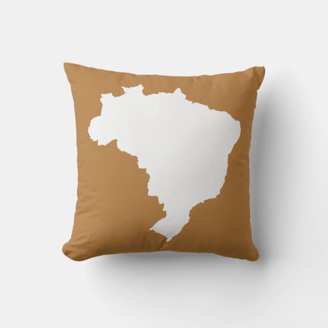 Cojín Decorativo Café Com Leite Festive Brasil (Anverso)
