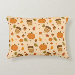 Cojín Decorativo Café de Otoño