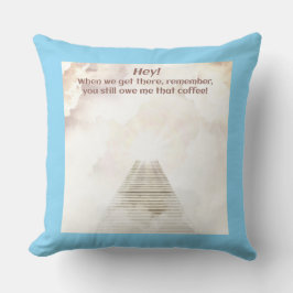 Cojín Decorativo Café en el cielo