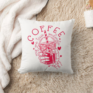 Cojín Decorativo Café Mi Único y Verdadero Compañero de Alma Mano d