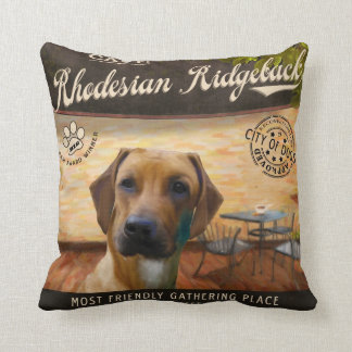 Cojín Decorativo Café Rhodesian Ridgeback