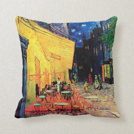 Cojín Decorativo Cafe Terrace at Night, Vincent van Gogh, 1888