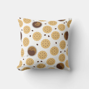 Cojín Decorativo Café y cookies
