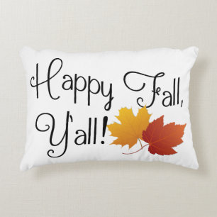Cojín Decorativo Caída feliz usted él es cosecha de No-Halloween