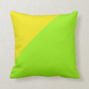 Cojín Decorativo Cal llana y fondo amarillo