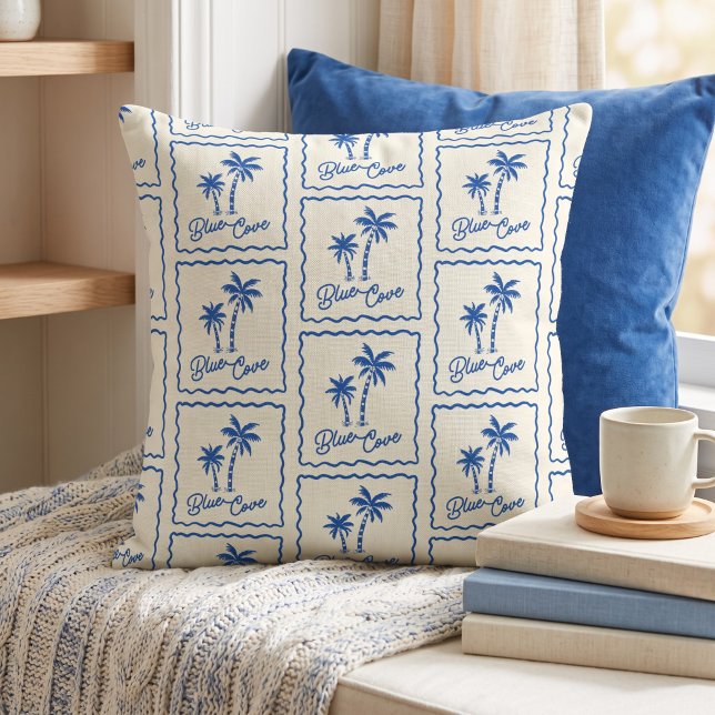 Cojín Decorativo Cala Azul (Subido por el creador)