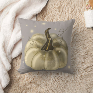 Cojín Decorativo Calabaza Alegre Halloween Cuervo Feliz