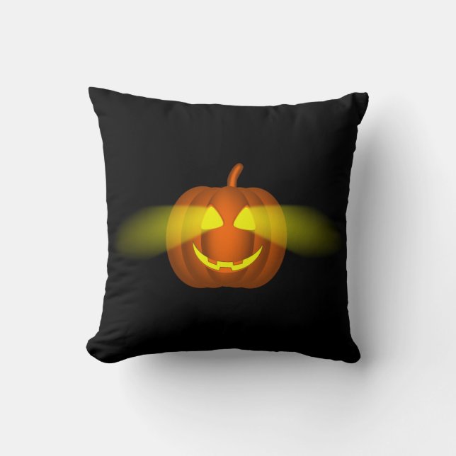 Cojín Decorativo Calabaza brillante - (Anverso)