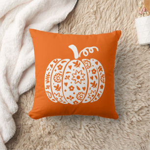 Cojín Decorativo Calabaza de Halloween, Halloween Divertido, Fiesta