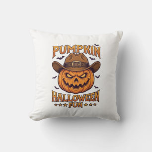 Cojín Decorativo Calabaza diversión de Halloween Jack Lanterna Somb