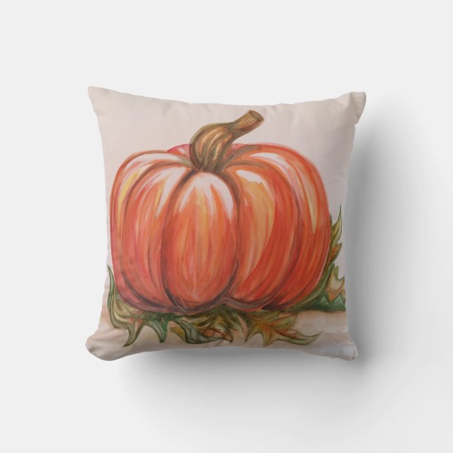Cojín Decorativo Calabaza en el Sun (Anverso)