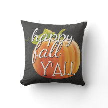 Calabaza feliz de otoño en el tablero de cartón