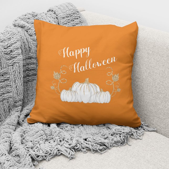 Cojín Decorativo Calabaza Naranja dulce Halloween (Subido por el creador)