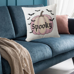 Cojín Decorativo Calabaza rosa espumosa moderna