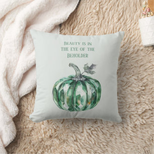 Cojín Decorativo Calabaza Verde Esmeralda