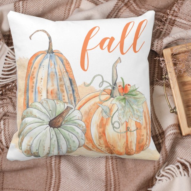 Cojín Decorativo Calabazas acuáticas de otoño rústico (Subido por el creador)