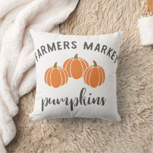 Cojín Decorativo Calabazas del mercado para agricultores