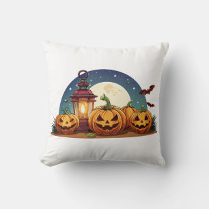 Cojín Decorativo Calabazas espeluznantes