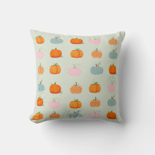 Cojín Decorativo Calabazas Multicolor de Estampado