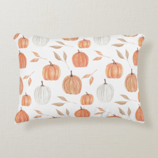 Cojín Decorativo Calabazas y Hojas de Otoño
