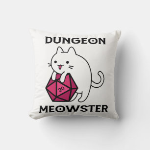 Cojín Decorativo Calabozo Meowster Gato Divertido