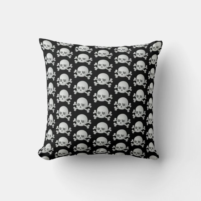Cojín Decorativo Calavera (Anverso)