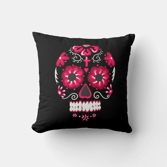 Cojín Decorativo Calavera (Anverso)