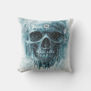 Cojín Decorativo Calavera de Helada Invernal