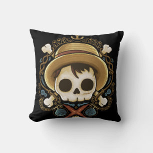 Cojín Decorativo Calavera de pirata