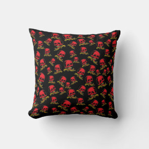 Cojín Decorativo Calaveras Decorativas Vintage