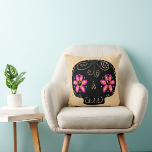 Cojín Decorativo Calaverita Día de los Muertos