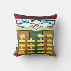 Cojín Decorativo Calculadora de niños de época
