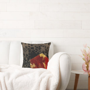 Cojín Decorativo Calentamiento global - Burning House - Resumen