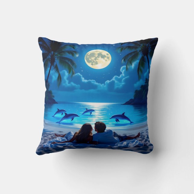 Cojín Decorativo Caleta de Romance no 1 Fleece Blanket (Reverso)