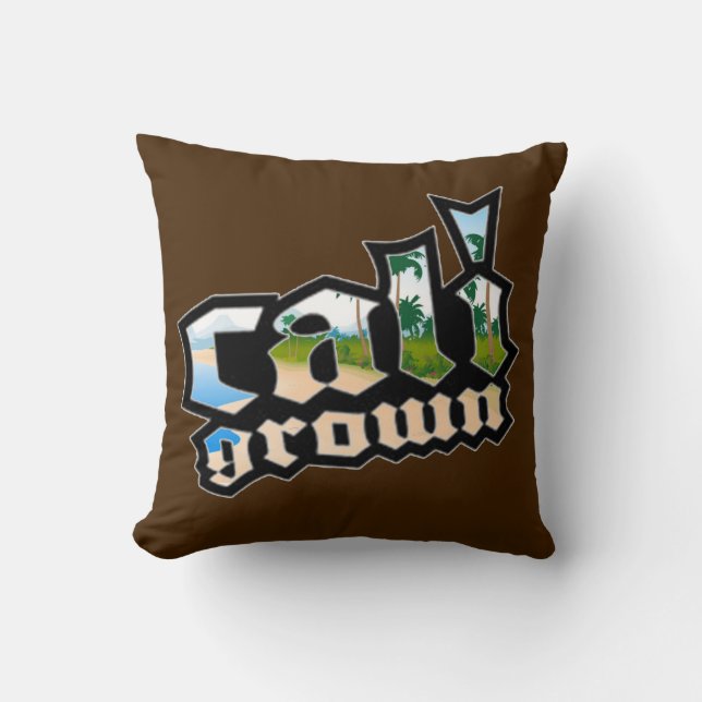Cojín Decorativo Cali Grown Pillow (Anverso)